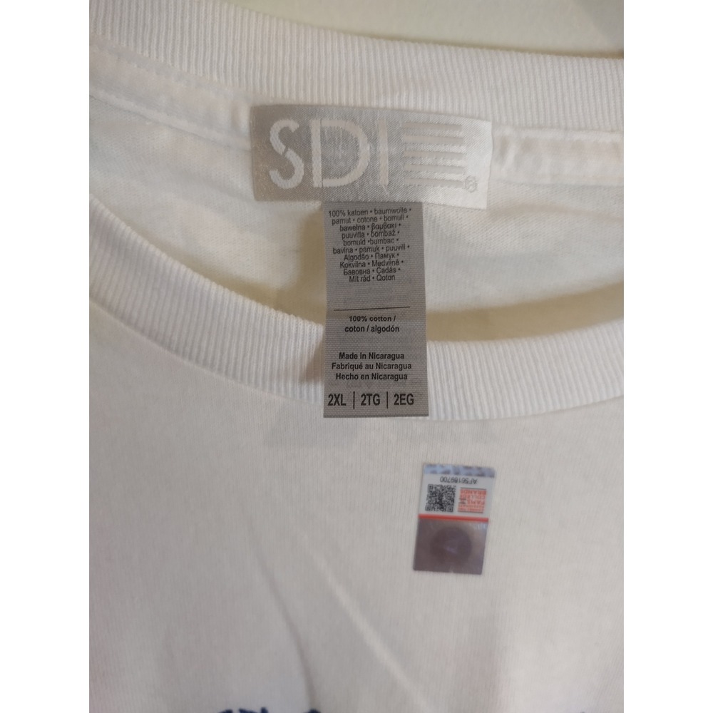 Jackson State Tigers Long Sleeve Shirt White Cotton JSU 1877 Graphic Tee 2XL - Picture 7 of 7